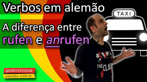 Trennbare Verben A Diferenca Entre Rufen E Anrufen Recentemente Postei Uma Atividade Sobre Os Verbos Rufen E An Verbos Atividades Sobre Estudar Alemao