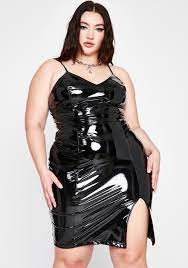 Dolls kill review dolls kill is known for carrying some of the best goth, punk, kawaii, streetwear and festival fashion. Plus Size Black Shiny Vinyl Patent Cami Latex Dress Dolls Kill