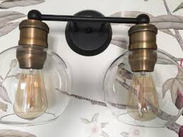 Hansford Collection Two Light Bath Vanity Walmart Com Walmart Com