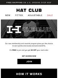 Hat Club Introducing Our New Rewards Program The Club Milled
