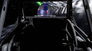 X Wing Pilot Death Star Trench Run Zoom Video Background Youtube