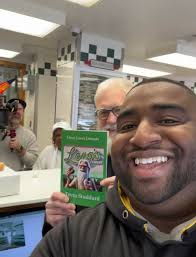 Super cool! Legends at legendary Long's! And couldn't happen to a better  guy. See how this chance encounter unfolded -- between Dave, Caitlin and  Indy musician and author Tevin -- tonight at