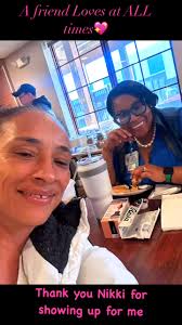 While working here in San Luis Obispo look who blessed my Friday morning!!  R Nikki Williams you are an amazing loyal #revlorendafriend and Sister  #revlorenda #friends #sistersinChrist #mentorship