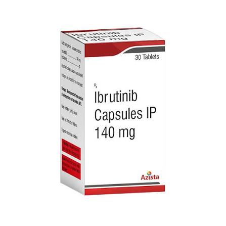 Ibrutinib 140mg Capsules Exporters, Bulk Supplier of Ibrutinib Capsules in India