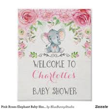 Golf themed baby shower diy inspired. Personalised Baby Shower Welcome Sign Unisex Elephant Baby Shower Decorations