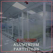 Avoid using abrasive cleaning agents and scratching with sharp objects. Aluminium Partitions Aluminium Windows And Doors Sandblasted Glass Partition