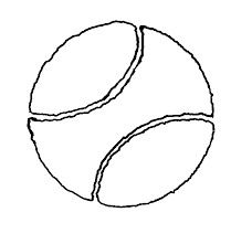 Beach Ball Clipart Black And White Tennis Ball Free Clip Art Clip Art Library Clipart Black And White