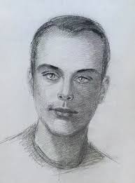 PERSON PORTRAIT HEAD Boy With Cap Mario Barone 1902 Drawing Pencil $253.15 