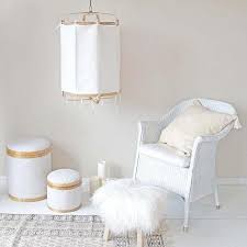 Lampenschirm Aus Bambus M Im Strandhaus Stil Wunderschone Stoffe Lampenschirm Lampe Lampenschirm Weiss