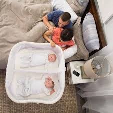 Halo Bassinest Twin Sleeper Sand Circles Twin Baby Rooms Nursery Twins Sleeping Twins