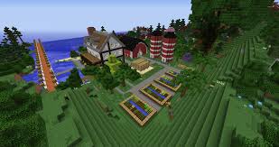 Best Biomes O Plenty Seeds My Home On Flaming Snowflakes A Huge Farmhouse With Barn Chicken Coop Silos Every Crop Tree Inclu Chicken Coop Blueprints Diy Chicken Coop Chicken Coop