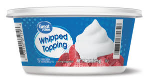 Great value cream cheese vs philadelphia cream cheese! Great Value Whipped Topping 8 Oz Walmart Com Walmart Com