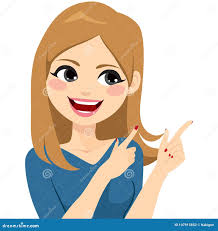 Mujer Que Gesticula La Sonrisa Ilustración del Vector - Ilustración de  hermoso, manos: 107915852
