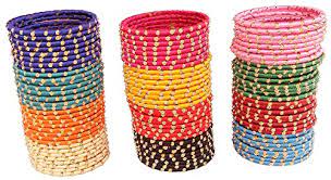 Buy Nmii Bangle Set For Women Multicolor F31 2 2 At Amazon In