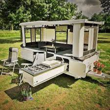 Coleman instant tourer 4 tent (2000009566). Camper Trailer Pops Up In 30 Seconds Boasts Slide Out Kitchen Curbed