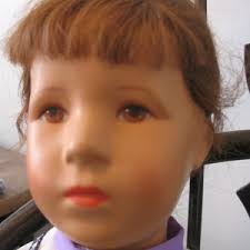 Extraordinaria muñeca vintage de Erik Sauer con función de canto,  mod.60/67, 60 cm