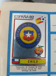 Selección de fútbol de chile team name chi. Mundial Espana 82 Panini Recortado Escudo Selec Comprar Cromos De Futbol Antiguos En Todocoleccion 128806135