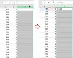 Oee, overall equipment calculator last modified by: How To Divide One Column By Another Column In Excel