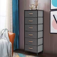 Shop with afterpay on eligible items. Latitude Run Vertical Dresser Storage Tower Sturdy Steel Frame Wood Top Easy Pull Fabric Bins Wood Handles Organizer Unit For Bedroom Hallway Entryway Closets 6 Drawers Reviews Wayfair Ca