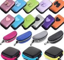 Easy Carrying EVA Hard Case Box Earphone Earbud Storage Zip Pouch Bag  Holder US