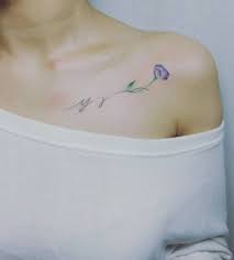 Instagram Initial Tattoo Collar Bone Tattoo Meaningful Tattoos
