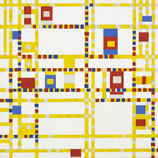The city grid of manhattan, and the broadway boogie woogie, a type of. Mondrian S Broadway Boogie Woogie In Motion 4nomore Net