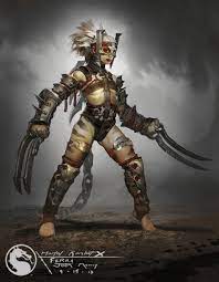 What if ferra came back like this in MK12? Fully grown like her MKX ending  but not child mounted like the very end of it. Her own warrior. As long as  they
