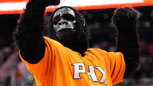 Phoenix — in 1980, a guy dressed in a gorilla suit showed up at a phoenix suns game to deliver a singing telegram to a fan who was celebrating a birthday. How A Singing Telegram Delivery Boy Accidentally Became The Suns Gorilla Fox Sports