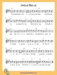 Jingle bells is one of the best known and most popular christmas songs ever. Jingle Bells Lyrics Videos Free Sheet Music For Piano
