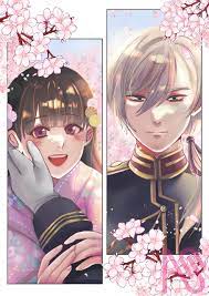 Miyo, Kudou and cherry blossom Azallie - Illustrations ART street