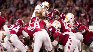 In gridiron football, a penalty is a sanction called against a team for a violation of the rules, called a foul. Tennessee Football Unnecessary Roughness Penalty Turns Into Alabama Td