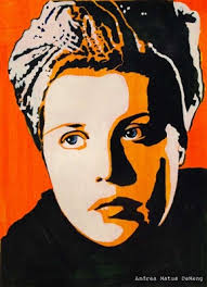 Doris, A Vintage Woman Stencil
