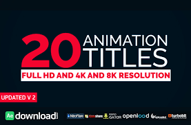 Most people looking for adobe premiere cs3 free downloaded 20 Title Animation Videohive Template Direct Download Link Download Free After Effects Templates