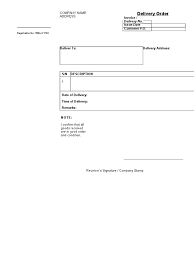Keep your online shopping organized. Contoh Delivery Order Receipt Written Communication