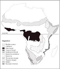 Map Of Sub Saharan Africa Showing Broad Distribution Of Vegetation Download Scientific Diagram Free for commercial use no attribution required high quality images. map of sub saharan africa showing broad