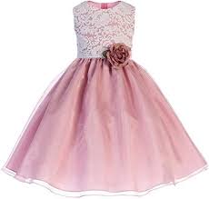 Best Seller Gigi S Classy Kids Flower Girl Blue Coral Dusty Rose Girls Dress Lace Organza Easter Wedding Party Online Favoritetopfashion Toddler Girl Dresses Flower Girl Dress 2t Girl Dress Set