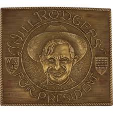 Will rogers belt buckle