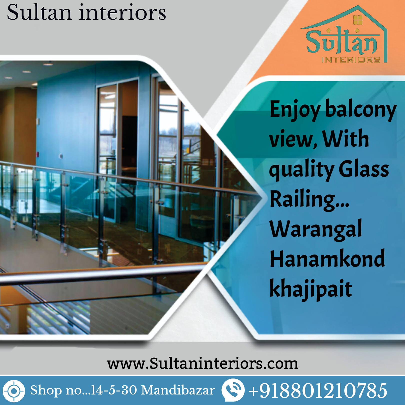 Quality glass & still railing product image