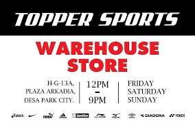 Public · hosted by royal sporting house malaysia. Topper Sports Warehouse Sale At Plaza Arcadia Desa Park City