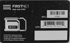 These will need to be submitted to the carrier to properly activate a firstnet sim. 2