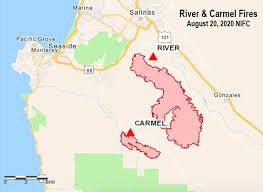 Active burning in last day. California Wildfires Update On The Four Largest Wildfire Today