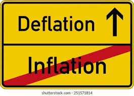 However, multiple factors are now threatening to cause significant inflation or deflation. German Words Inflation Deflation Inflation Deflation Stock Illustration 251571814