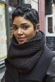 Real Girl Winter Beauty Inspiration From The Streets Of New York City Short Hair Styles Hair Styles Sassy Hair