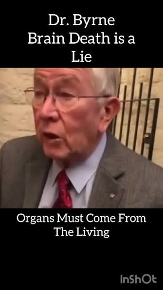 The Truth About Organ Donation: Dr. Paul A. Byrne's Perspective 🏥 In 2017,  Dr. Paul A. Byrne, a neonatologist and outspoken critic of the concept of  “brain death,” shared his controversial views