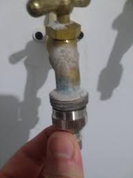 The hoses and connections may indicate whether they are for hot or. I Bought A Panda Washing Machine That Comes With The Fixture To Be Hooked To A Kitchen Sink Faucet I D Like To Connect It To The Faucet For The Utility Sink 3 4