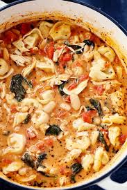 Withthe Gf Pasta Creamy Tuscan Garlic Tortellini Soup The Recipe Critic Delicious Soup Recipes Garlic Tortellini