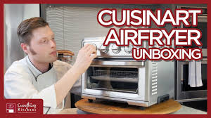 Cuisinart Air Fryer Unboxing Testing French Fries Toa 60 Air Fryer Toaster Oven Youtube Large enough to airfry up to 3lbs, toast 6 slices of bread. cuisinart air fryer unboxing testing french fries toa 60 air fryer toaster oven