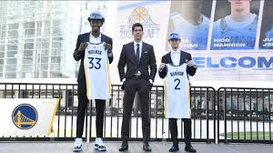 Nico is going to have a tremendous opportunity to get significant playing time to continue to develop his game. James Wiseman Nico Mannion Receive Golden State Warriors Welcome