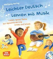 Zwei leseblätter für die besondere förderung. Leichter Deutsch Lernen Mit Musik M Audio Cd Und Bildkarten Lieder Spiele Reime Zur Sprachforderung In Kita Und Schule Lieder Spiele Reime Zur In Kita Und Schule 60 Begriffskartchen Amazon De Hering Wolfgang