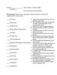 Check spelling or type a new query. Cells Organelles Study Guide For Test By Distant Science Learning